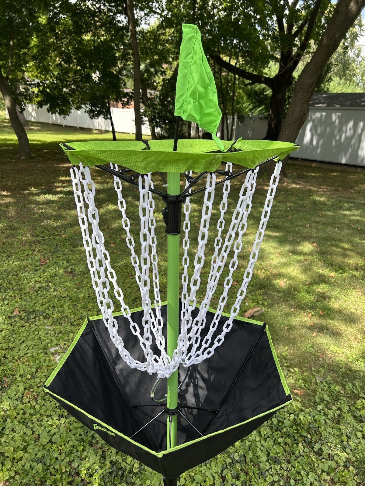 Franklin Portable Disc Golf Target with Chains Included