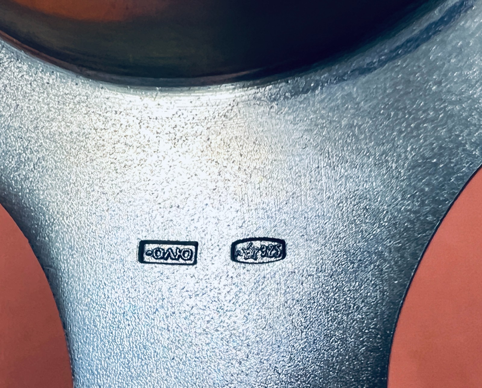 Russian Silver Enamel Strainer