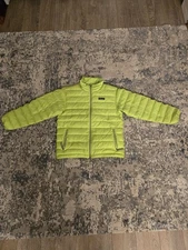 Patagonia Kids Down Sweater / Puffer Lime Green Jacket