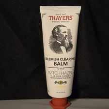 Thayers Blemish Clearing Balm Lemon Witch Hazel 4 oz Disc.  Sealed Lemon