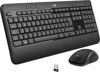Logitech MK540 Advanced Kombi Kabellose Tastatur & Maus, Qwertz-Tastatur Schwarz