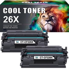 2x Toner HP 26X CF226X 26A CF226A Toner Cartridge LaserJet Pro M402d