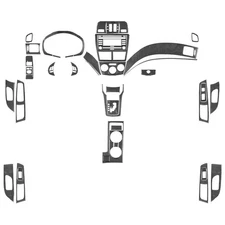 For Subaru Impreza WRX STI 2008-14 Real Carbon Fiber Full Interior Trim Kit