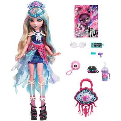 Monster High Monster Fest Lagoona Blue Fashion Doll with Festival Outfit New