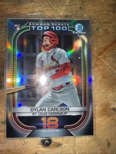 2021 Bowman - Bowman Scouts Top 100 #BTP-18 Dylan Carlson (RC)