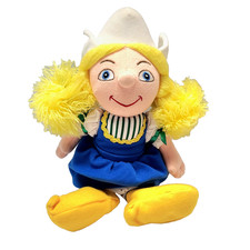 Walt Disney Store It's A Small World Holland Girl Bean Bag Plush Doll