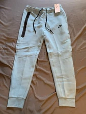 Nike Tech Fleece Pants Joggers Denim Turquoise FB8002-464 New Men’s Size L
