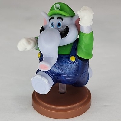 Super Mario Bros Wonder 2'' Elephant Luigi Choco Egg Figure Gashapon