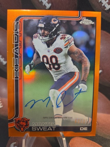 2025 Topps Chrome Montez Sweat Chrome Autographs (RAW)