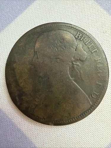 1863 Victoria Penny — photo from the most recent tracked eBay sale