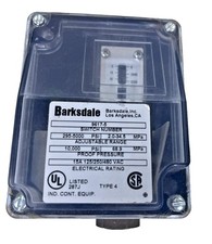BARKSDALE Series 9617 9617-5 Sealed Piston Pressure Switch 295-5000 psi
