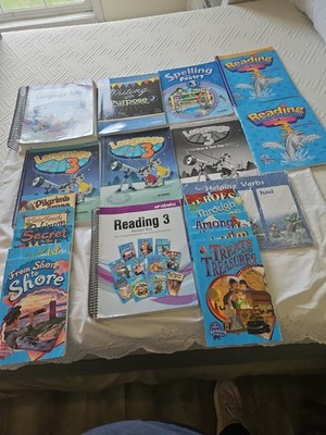 Abeka Language  & Reading Lot 20 Items (C)
