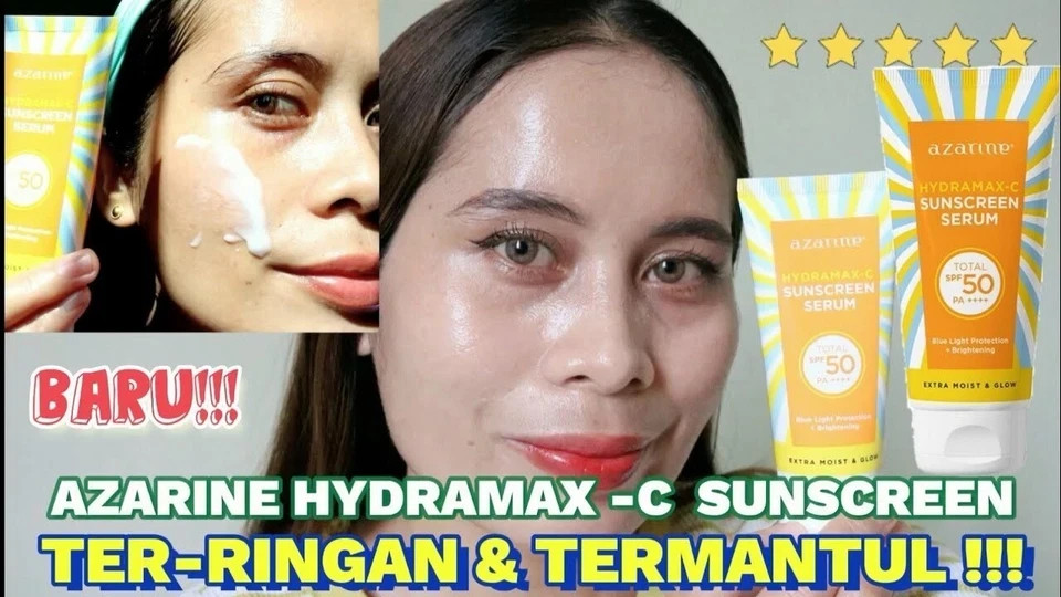 Azarine HYDRAMAX C Sunscreen Serum SPF50 PA+++ 40g