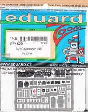 EDUFE1529 1:48 Eduard Color Zoom PE - B-26G Marauder ICM kit 