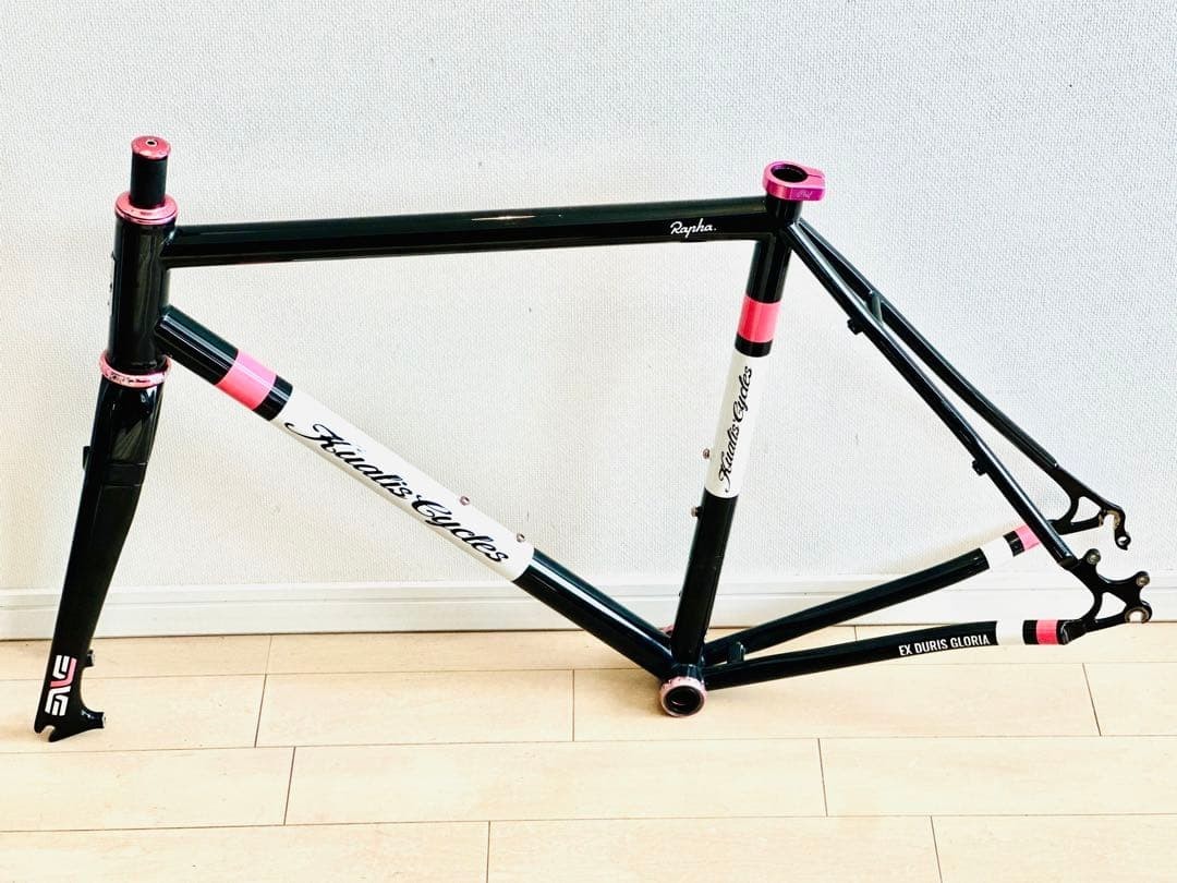 【稀少】KUALIS TI チタン ディスクフレームセット Kualis Ti Titanium Disc Road Bike Frame Set 53cm From Japan | eBay