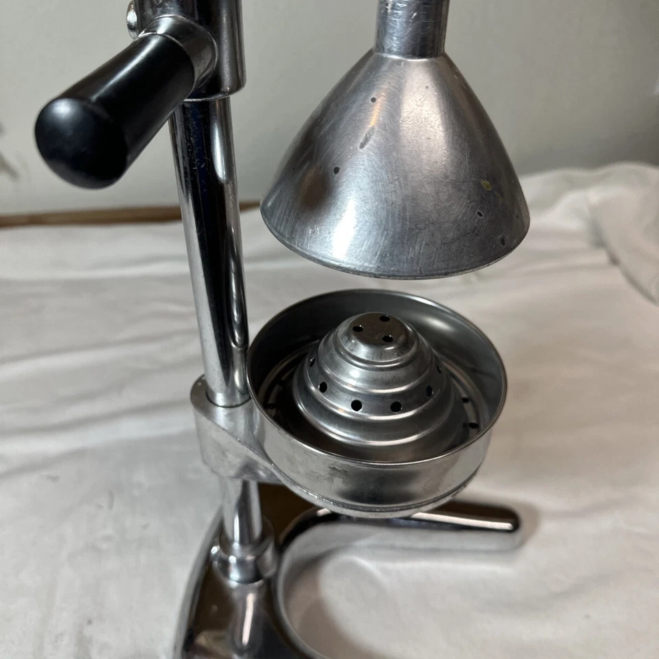 Exprimidor manual de prensa manual cromado comercial usado cítricos resistente ENVÍO GRATUITO Foto 2 de 4