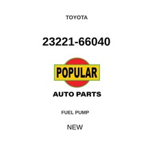 2322166040 Genuine Toyota Pump ASSY Fuel 23221-66040 for sale