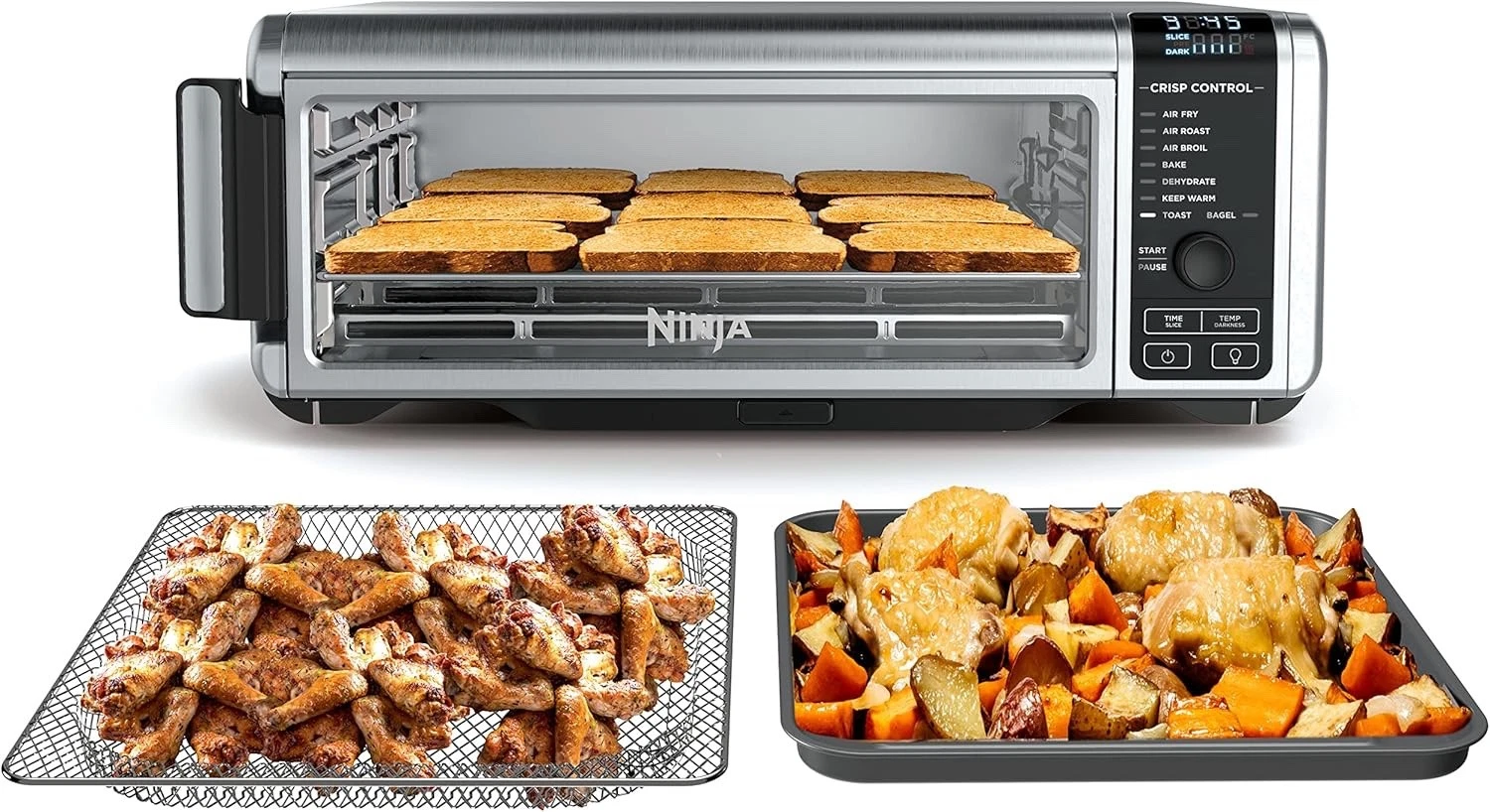 Ninja SP101 9 Slice Countertop Oven - Black