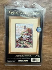 Dimensions 2001 Gold Collection 6883 Beacon at Daybreak 5"X7" cross stitch kit