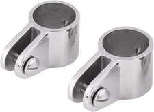 NRC&XRC 316SS Bimini Top Jaw Slide, 2 PCS Marine Grade Boat Hardware Silver 