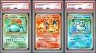 PSA 10 Charizard Venusaur Blastoise Classic Collection Japanese Pokemon Card Set