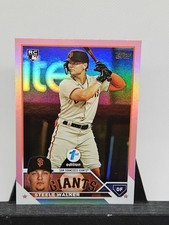 2023 Topps Series 1 Steele Walker #264 Rookie Card 1st Edition Pink SP /10 Rare. rookie card picture