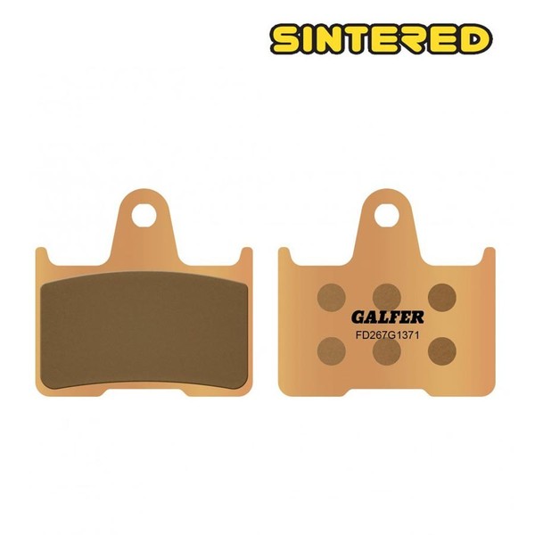 Bremsbelag 163 Galfer FD267G1371 Honda / Suzuki / Kawasaki / HD (Stk.)-image
