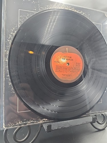 The Beatles Let It Be LP 1970 Apple AR 34001 1St Jacksonville Press VG+/G+ - Picture 8 of 11