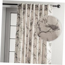 Curtains for Living Room 100 Cotton 84 50"W x 84"L Pack of 1 06 - Turin