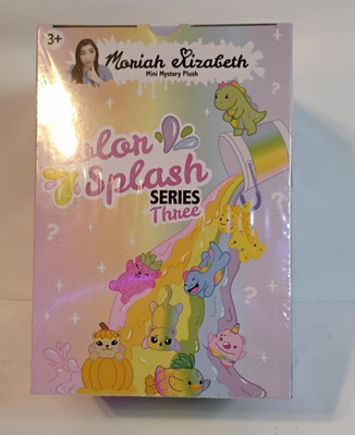 Moriah Elizabeth Color Splash Series 3 Mystery 6 Inch Plush 