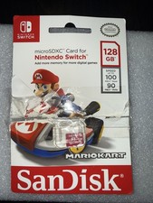 SanDisk 128GB UHS-I MicroSDXC Micro SD XC Memory Card for Nintendo Switch