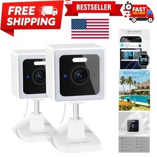 2 Pack Wireless 5G WiFi Security Camera System Smart Outdoor Night Vision 1080P