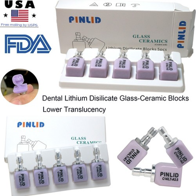 #ad C14 Glass Ceramic Blocks Dental LT Lithium Disilicate E.Max CAD CAM Cerec Blocks $230.91