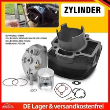 1Stk Zylinder Kit 47mm Für Gilera Runner 50 SP/CAT C46 06-12 70ccm Grauguß