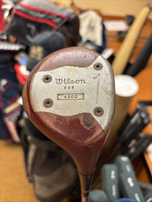 Wilson Staff Model Persimmon 306 4300 RH Series II Driver W/Reg #’s