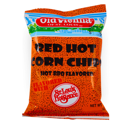 #ad Old Vienna of St. Louis Red Hot Corn Chips PARENT $52.99