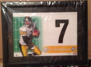 roethlisberger jersey number