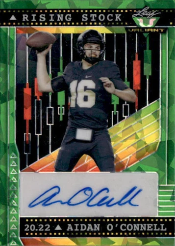2022 Leaf Valiant Aidan O'Connell #RS-AO1