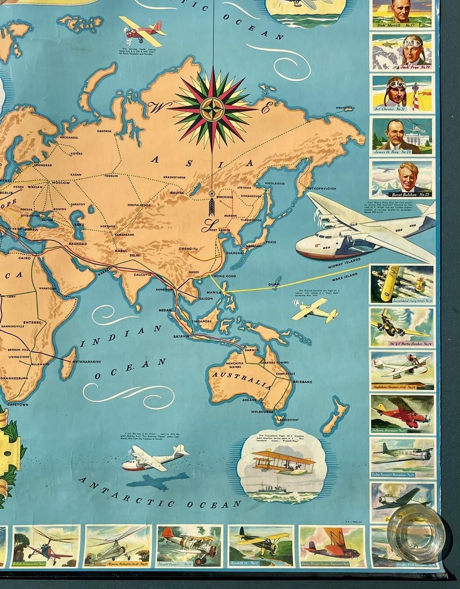 Heinz Famous Flights and Air Routes of the World” Famous Airplanes