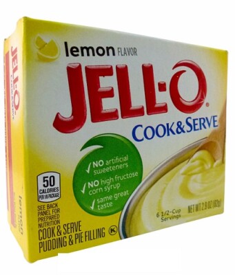 Jell-O Lemon Cook & Serve Pudding and Pie Filling