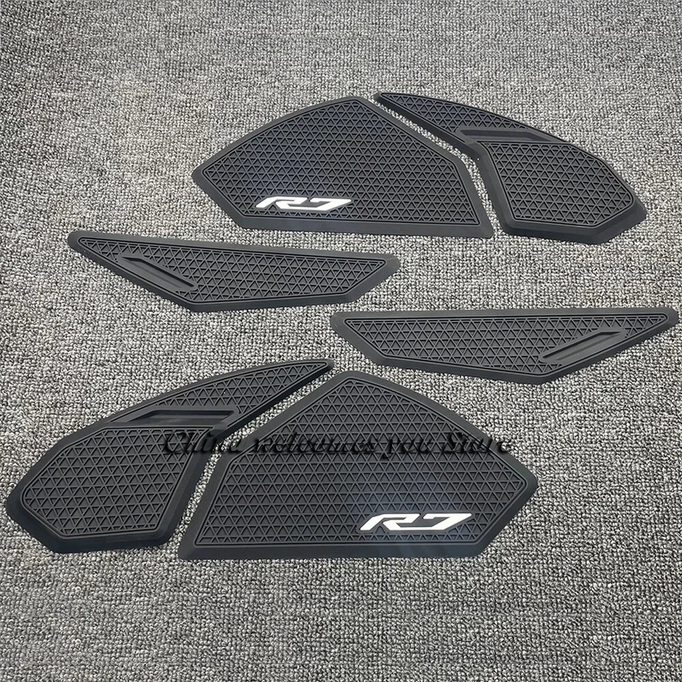 For Yamaha YZF R7 2022-2025 Sticker Decal Fuel Tank Pad Knee Pad Grip Pad - Image 3 of 4