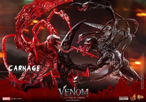 1/6 Scale Hot Toys MMS620 Venom Let There Be Carnage Deluxe Ver. Figure Model - Picture 12 of 21