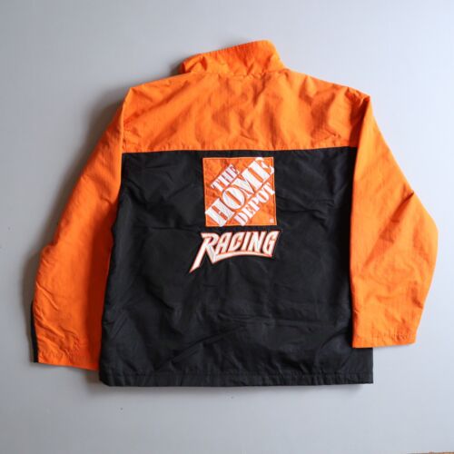 Vintage Tony Stewart Home Depot Chase Windbreaker Jacket Mens XL NASCAR Racing