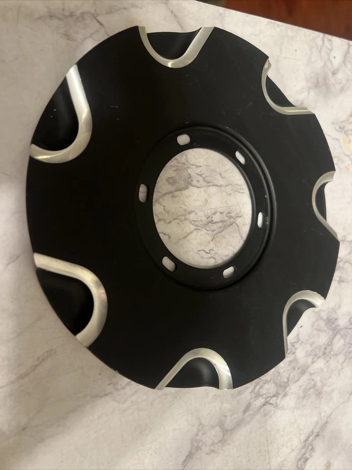 Dub Wheels Matte Black Custom Wheel Center Cap # S179L181B (1 CAP) - Image 2 of 4