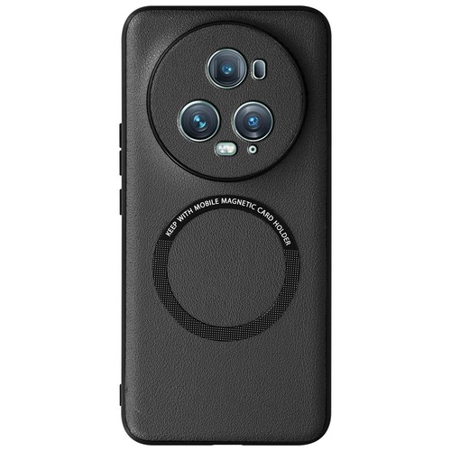 Coque Silicone Noire Little Boutik Pour Honor Magic 5 Pro - Réf. Wz-MAGIC5-PRO-BLACKCASE - Neuf Sous Blister