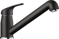 DARAS-S KüChenarmatur Hochdruck Schwarz Mit Ausziehbrause 526153