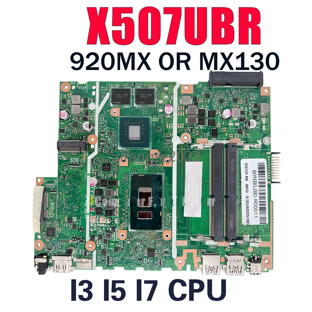 Asus x507uf shop ssd upgrade