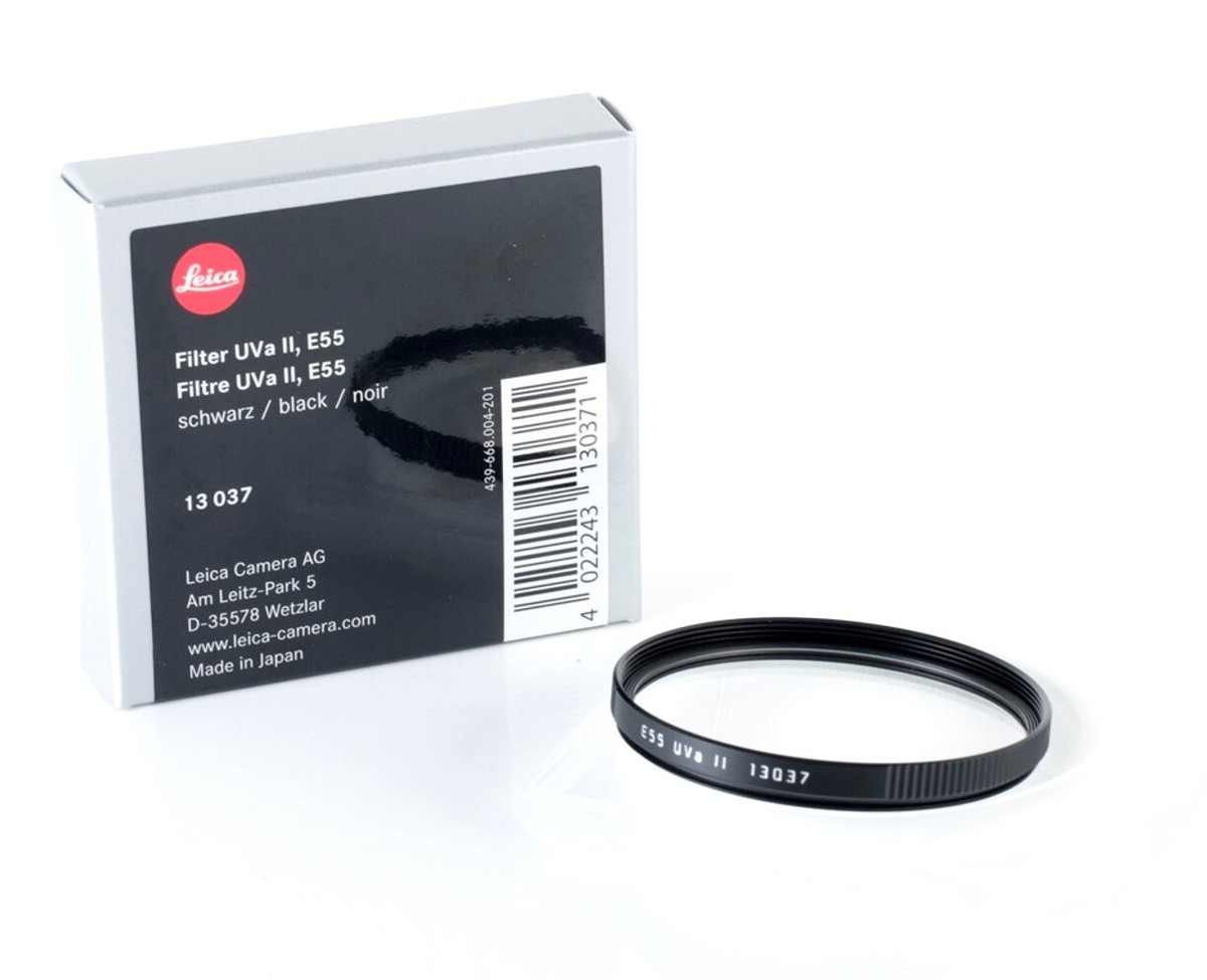 Leica UVAフィルター E55 II Black 【公式通販】