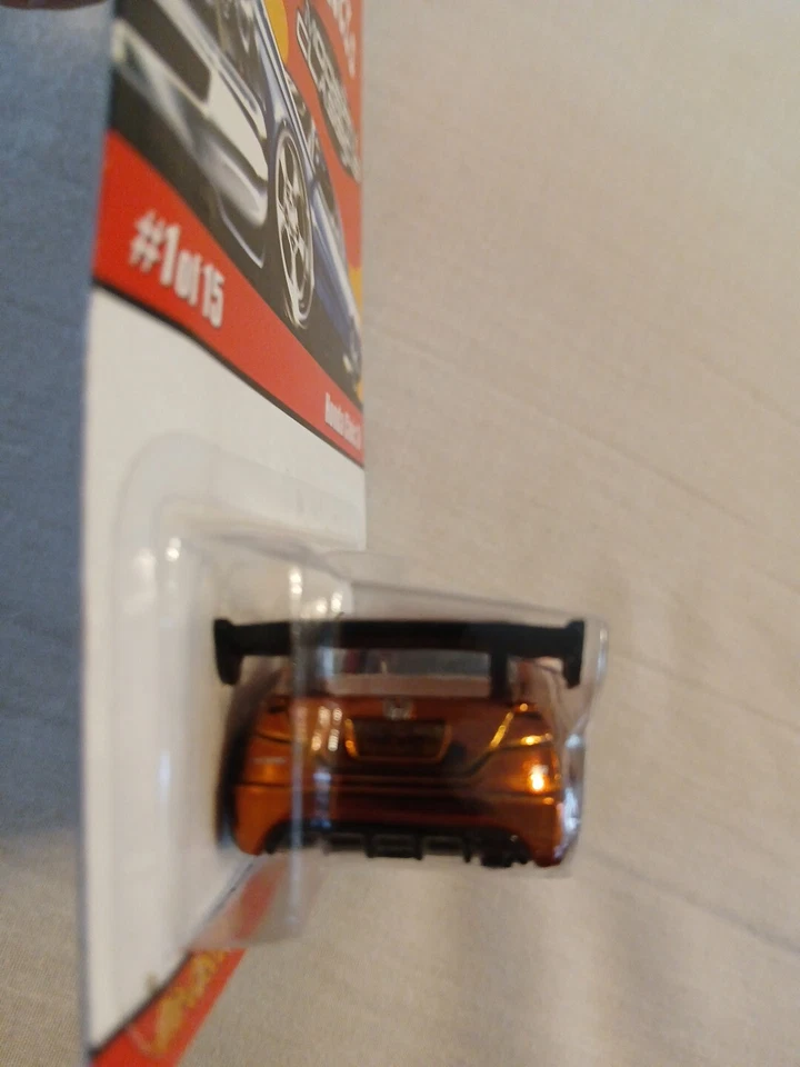 HOTWHEELS Walmart Modern Classics Honda SI Naranja Foto 4 de 4