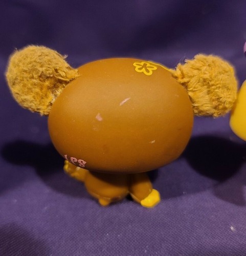 Lot authentique Littlest Animalerie Miel Hideaway ABEILLE MIEL 2467 OURS 2468 violet - Photo 7/9